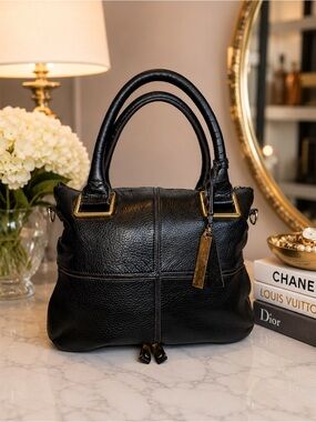 Vince Camuto Leather Satchel